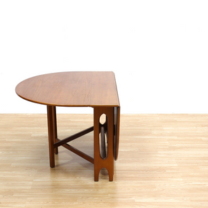 MID CENTURY DROP LEAF DINING TABLE BY JENTIQUE FURNITURE