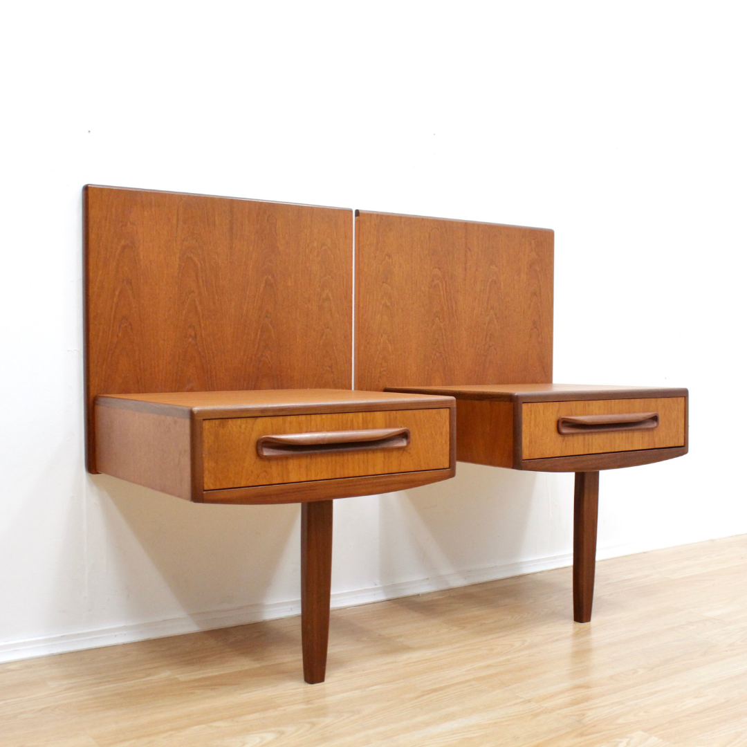 Mid Century Nightstands by VB Wilkins for G Plan