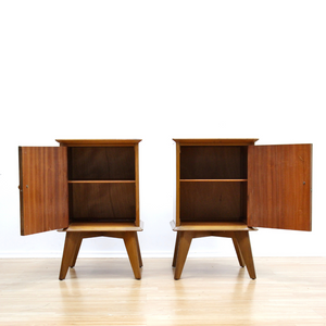 1950S NIGHTSTANDS BY CROWN FURNITURE