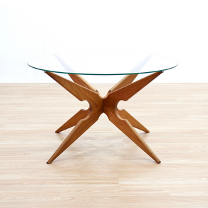 VINTAGE TEAK COFFEE TABLE BY VLADAMIR KAGAN FOR SIKA MOBLER