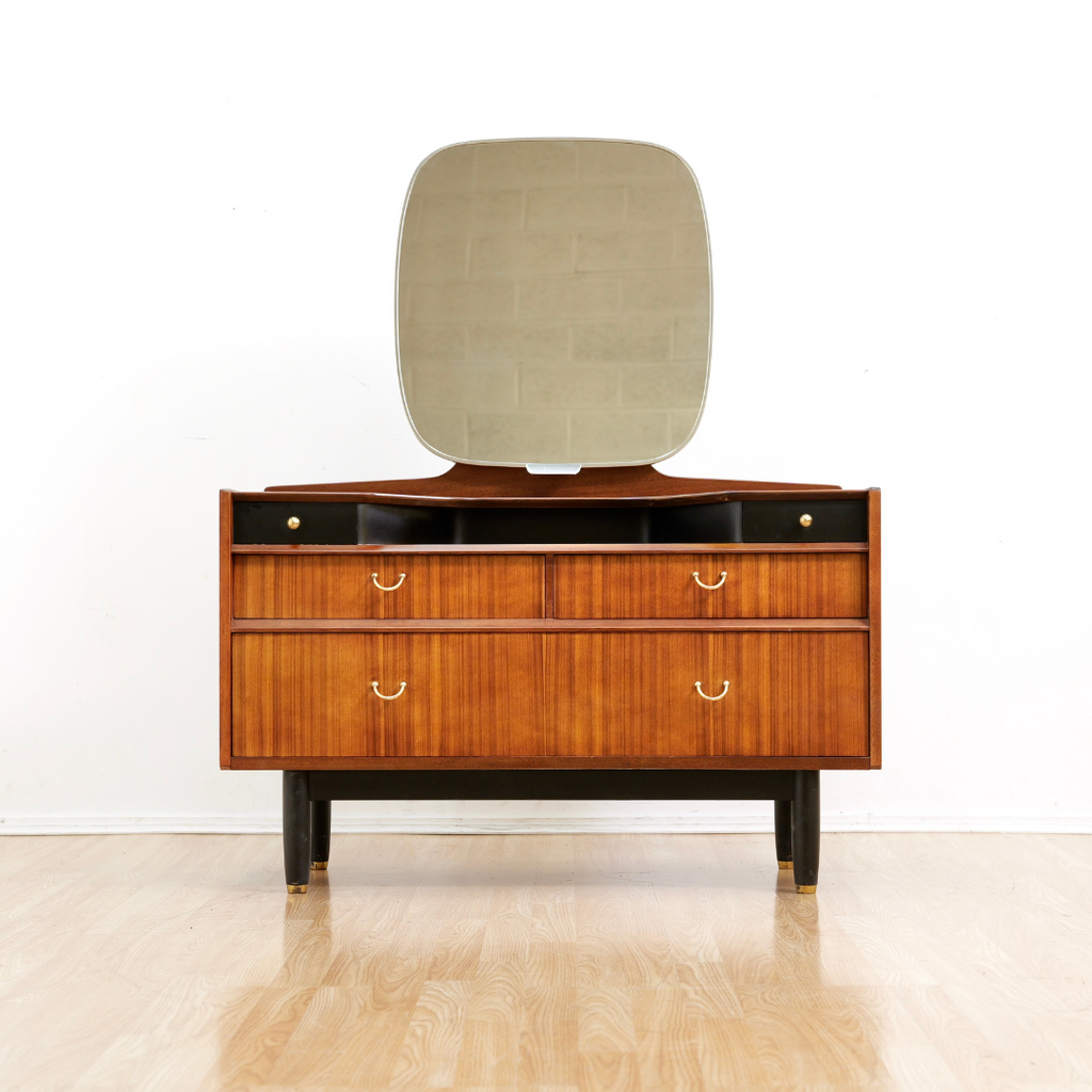 Mid Century Entryway Vanity Dresser by G Plan
