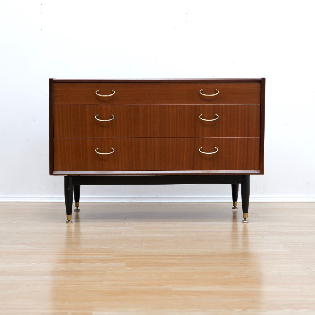 MID CENTURY NIGHTSTAND DRESSER BY NATHAN FURNITURE