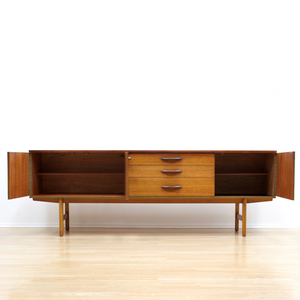 RESERVED MID CENTURY TEAK CREDENZA BY AVALON YATTON