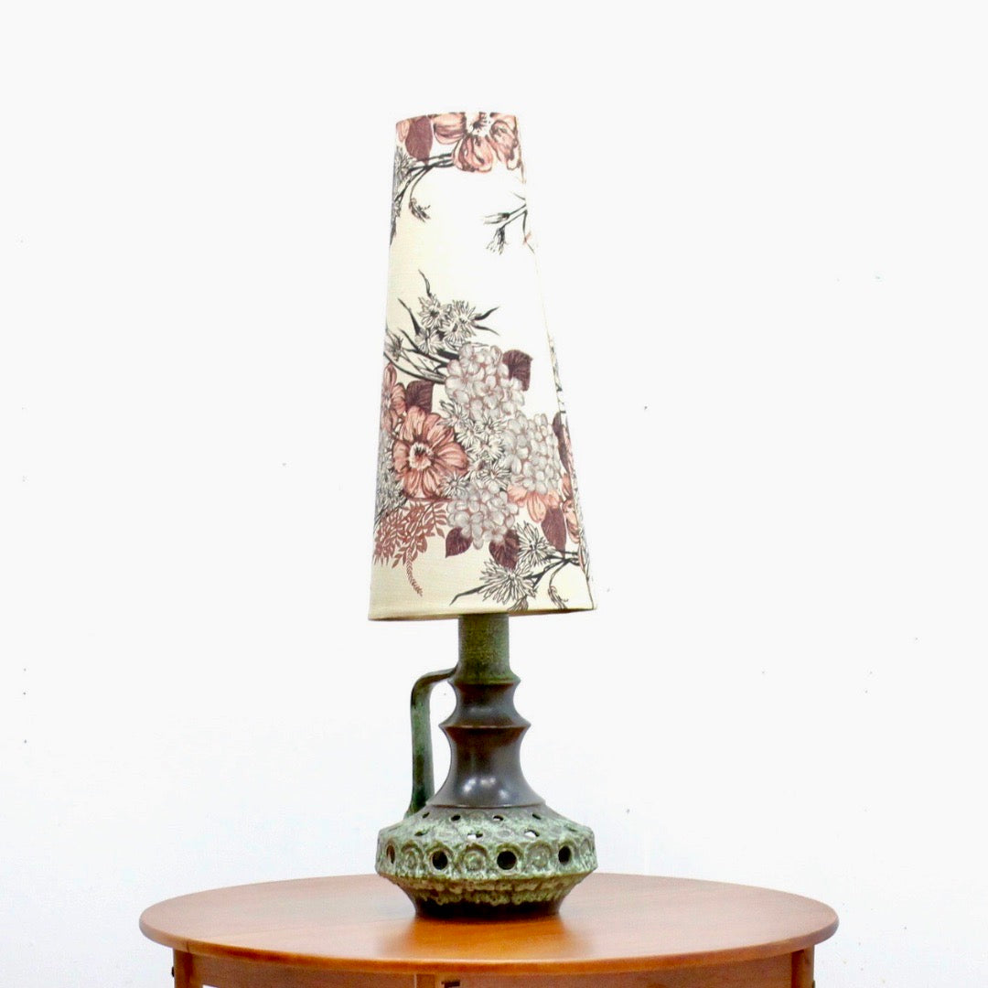 LARGE VINTAGE WEST GERMAN FAT LAVA LAMP