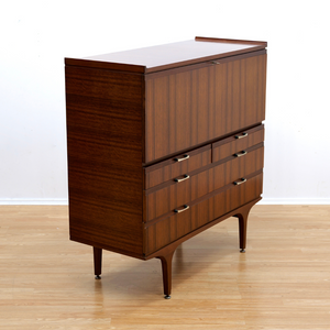 MID CENTURY SECRETARY DESK BY MEREDEW FURNITURE