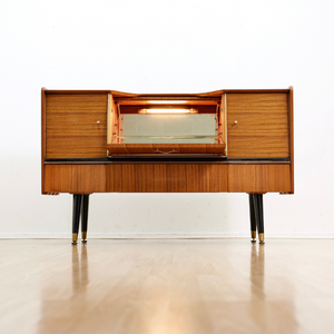 1960S LIQUOR CABINET CREDENZA BY BEAUTILITY OF LONDON