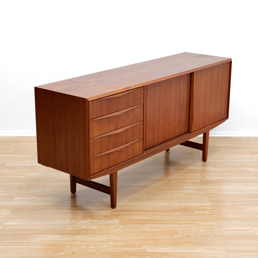 MID CENTURY CREDENZA BY E.W BACH FOR SEJLING SKABE