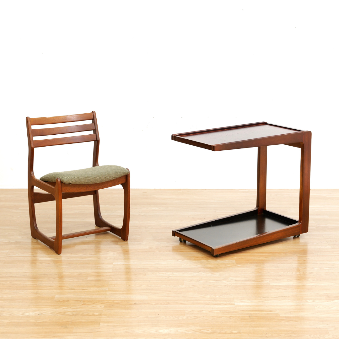MID CENTURY BAR CART BY REMPLOY FURNITURE