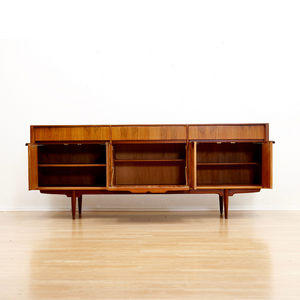 MID CENTURY ROSEWOOD CREDENZA BY MCINTOSH