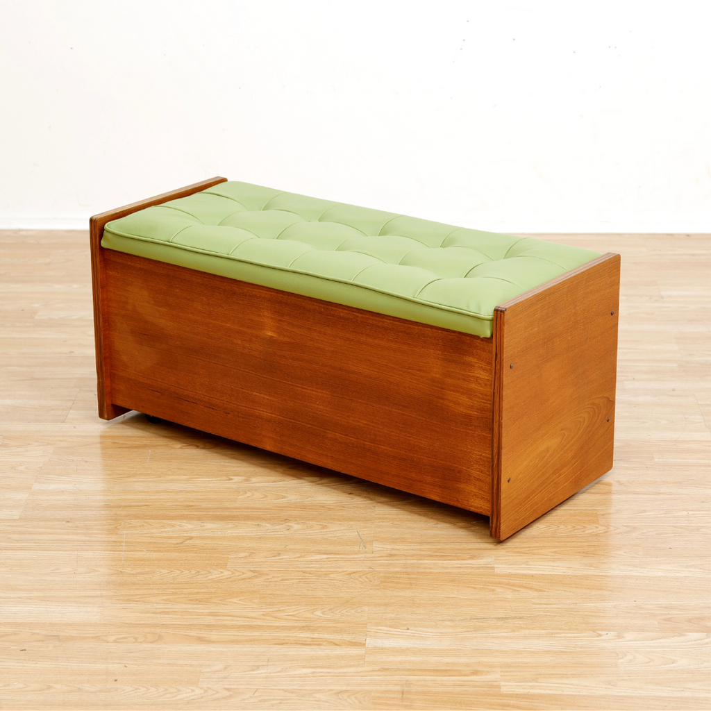 MID CENTURY BLANKET BOX STORAGE BENCH BY ELLIOTTS OF NEWBURY
