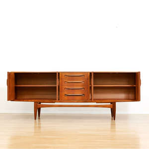 Reserved LONG MID CENTURY TEAK CREDENZA BY VB WILKINS FOR G PLAN