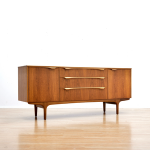 MID CENTURY TEAK CREDENZA BY SUTCLIFFE OF TODMORDEN