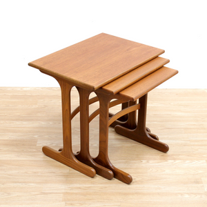 MID CENTURY NESTING TABLES BY G PLAN