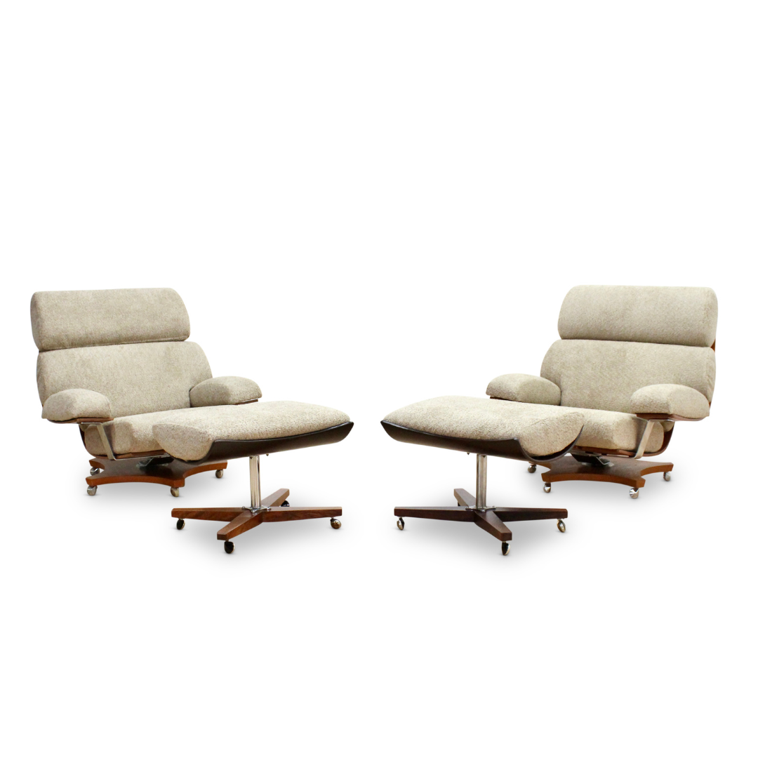Pair of Mid Century Housemaster Lounge Chairs by G Plan