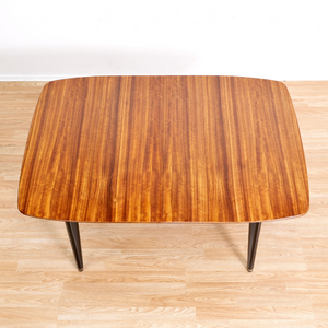 1950S DINING TABLE & BUTTERFLY CHAIRS BY BEAUTILITY FURNITURE