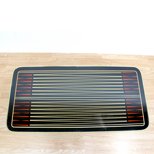 MID CENTURY ATOMIC BACKGAMMON COFFEE TABLE