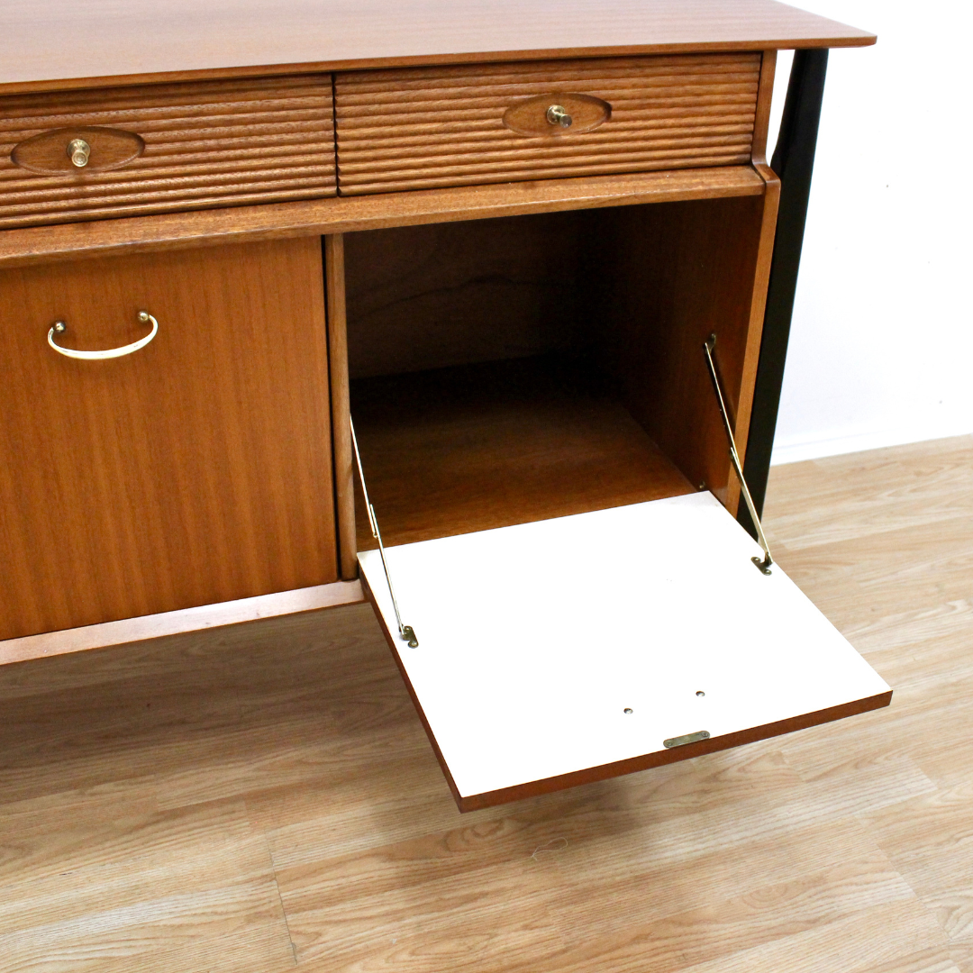 MID CENTURY CREDENZA BY NATHAN FURNITURE