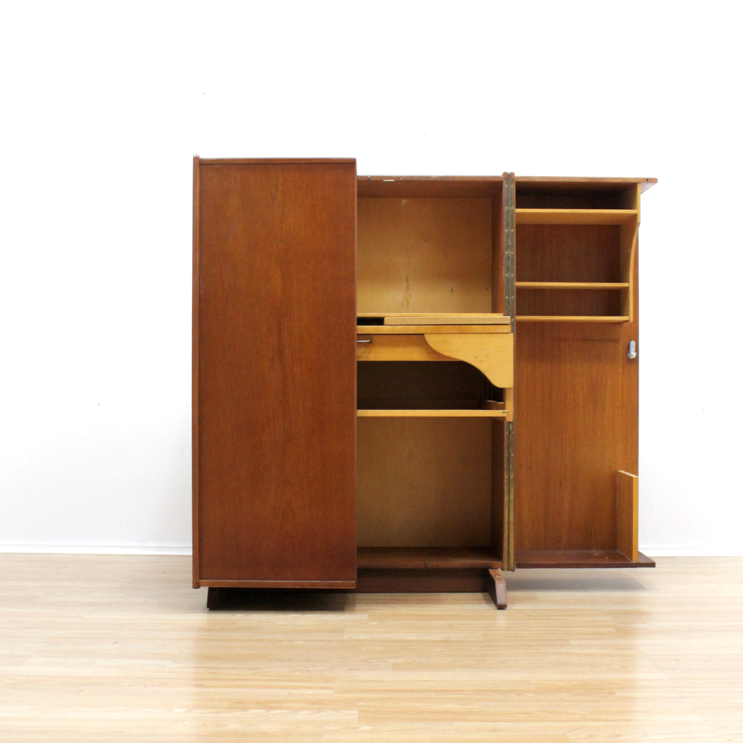 MID CENTURY MAGIC BOX HOME OFFICE DESK BY MUMENTHALER & MEIER