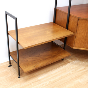 MID CENTURY AVALON MODULAR CORNER UNIT BOOKCASE