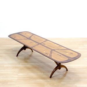 MID CENTURY LONG TOM COFFEE TABLE BY EVEREST FOR HEALS OF LONDON