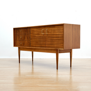 RESERVED - MID CENTURY CREDENZA  BY UNIFLEX FURNITURE