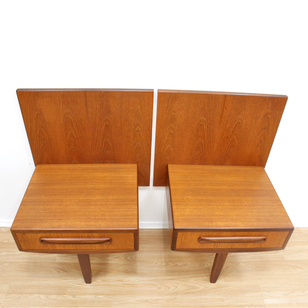 Mid Century Nightstands by VB Wilkins for G Plan