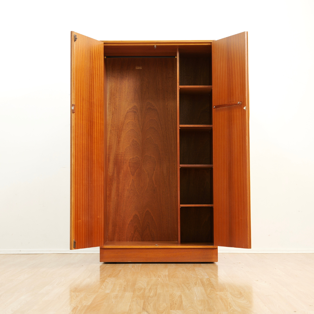 Mid Century Teak 1960s Armoire by Austinsuite