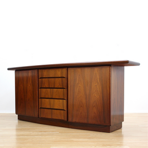 DANISH MODERN ROSEWOOD CREDENZA BY RASMUS