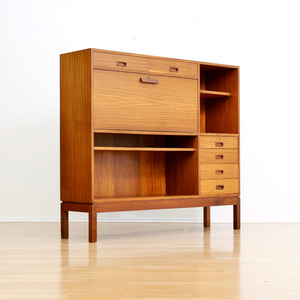 Reserved VINTAGE 1970S MILITARY BOOKCASE BY MANN EGERTON