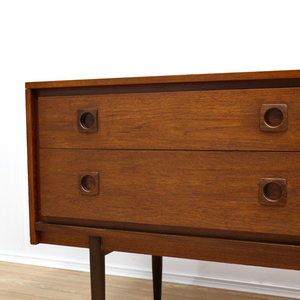 MID CENTURY WRIGHTON 4 DRAWER DRESSER