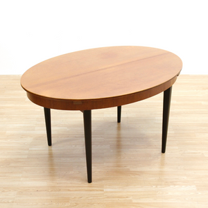 MID CENTURY OVAL DINING TABLE BY GREAVES & THOMAS