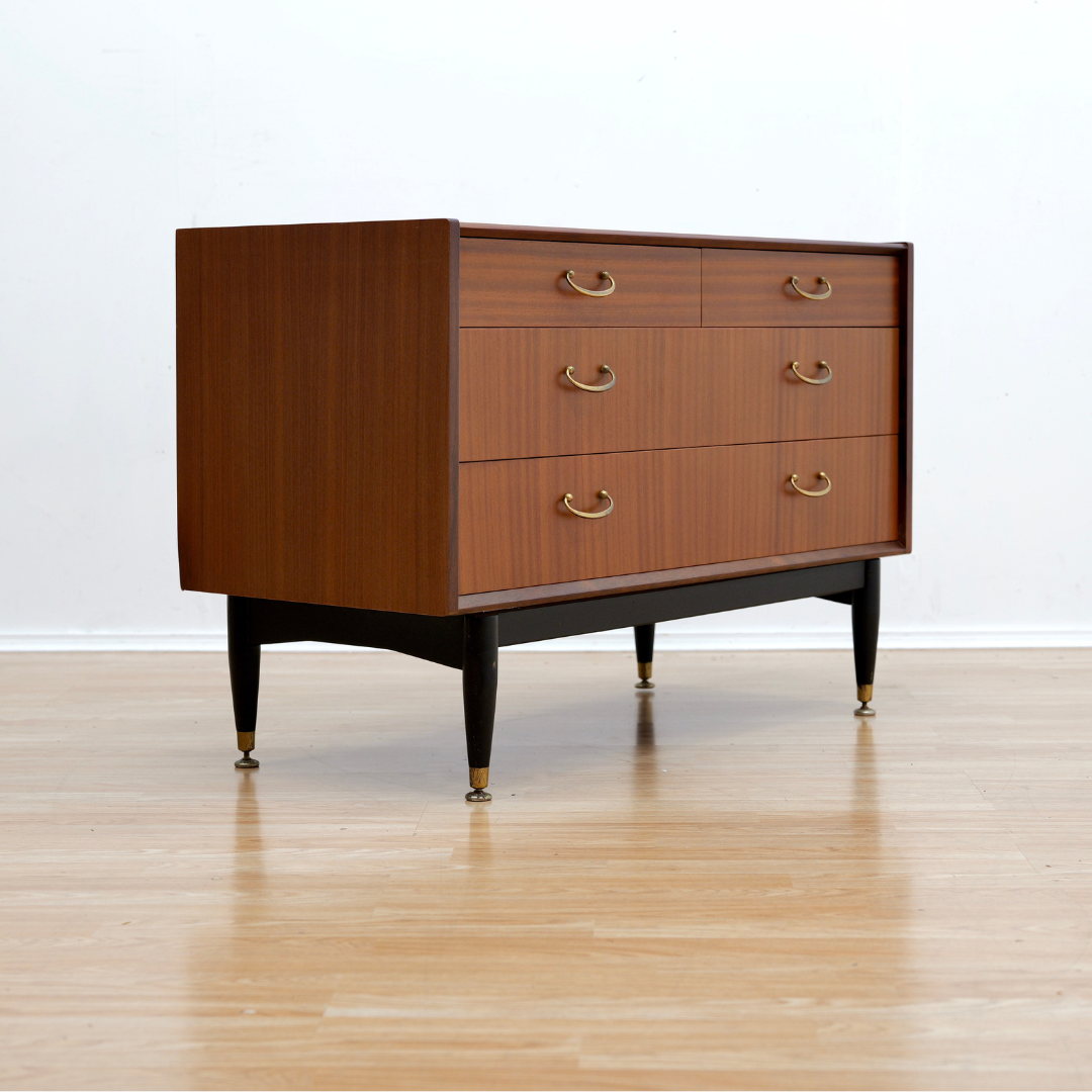 MID CENTURY NIGHTSTAND DRESSER BY NATHAN FURNITURE