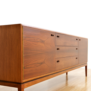 MID CENTURY ROSEWOOD CREDENZA BY ROBERT HERITAGE FOR ARCHIE SHINE
