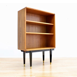 MID CENTURY TEAK BOOKCASE