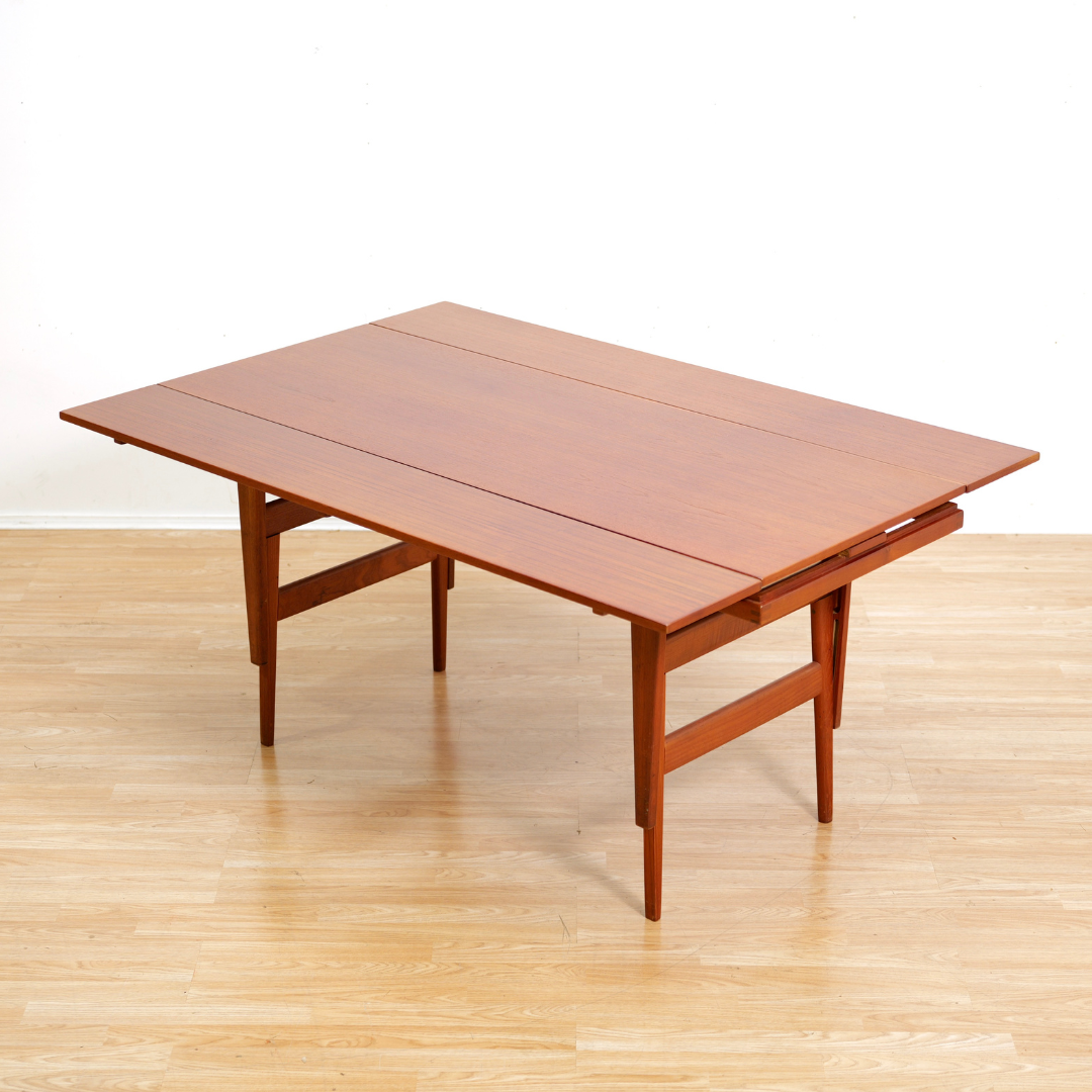 DANISH MODERN ELEVATION COFFEE / DINING TABLE BY TRIOH OF DENMARK
