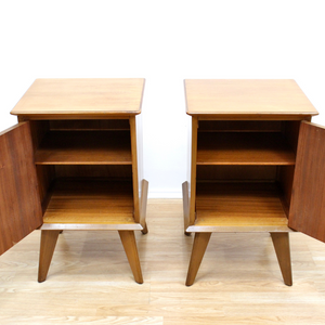 1950S NIGHTSTANDS BY CROWN FURNITURE