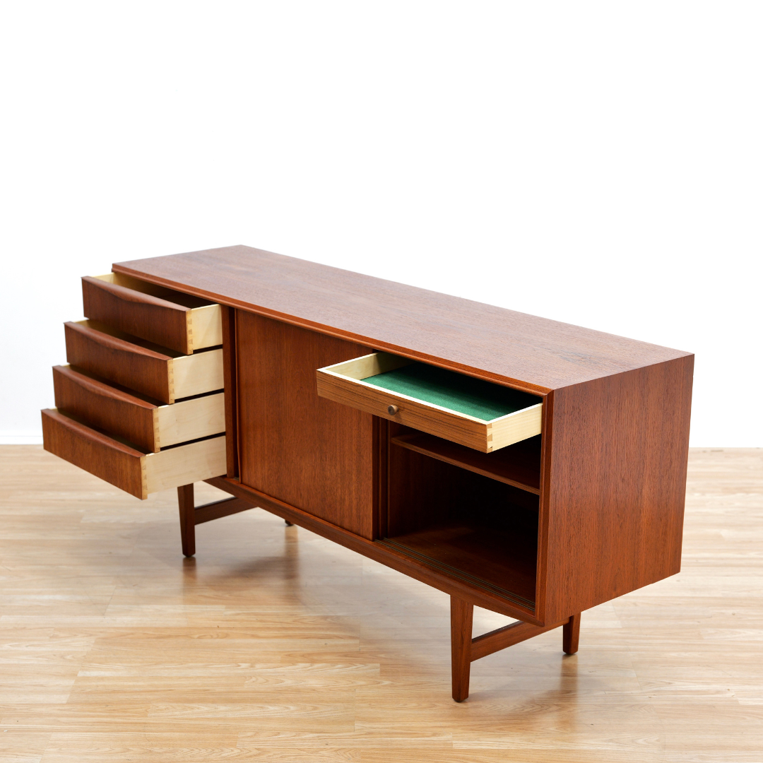 MID CENTURY CREDENZA BY E.W BACH FOR SEJLING SKABE