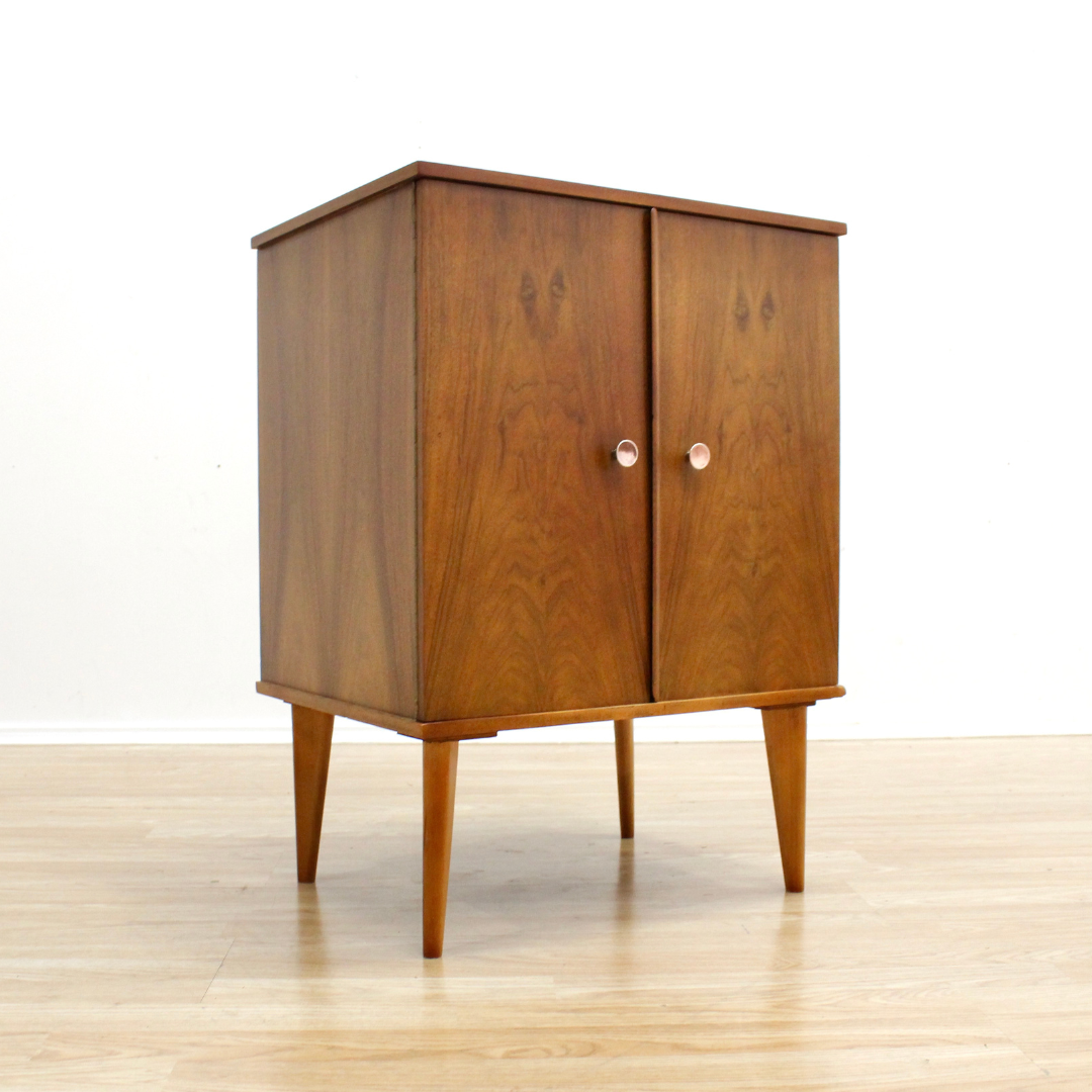 Reserved MID CENTURY VINYL RECORD CABINET BY ARNOLD FURNITURE