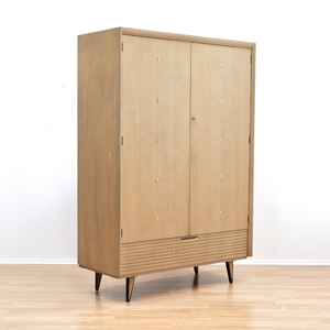 MID CENTURY ATOMIC 'LINK' ARMOIRE BY LEBUS