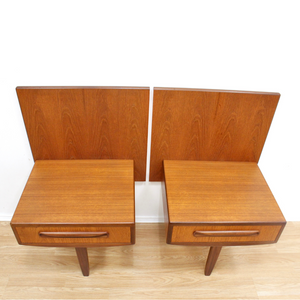 MID CENTURY NIGHTSTANDS BY VB WILKINS FOR G PLAN