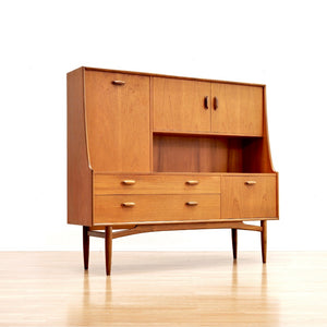 MID CENTURY DANISH RANGE TEAK CREDENZA BUFFET BY G PLAN