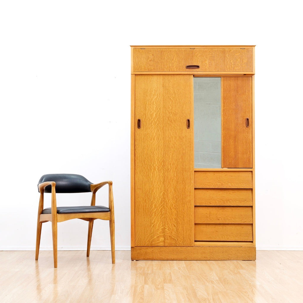 MID CENTURY GENTLEMAN'S ARMOIRE BY BENSONS OF LIVERPOOL