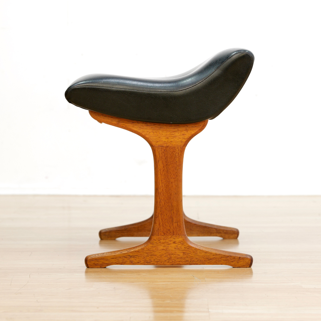 Mid Century Vanity Stool by Austinsuite