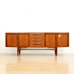 Reserved LONG MID CENTURY TEAK CREDENZA BY VB WILKINS FOR G PLAN