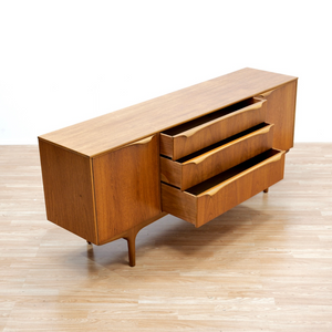 MID CENTURY TEAK CREDENZA BY SUTCLIFFE OF TODMORDEN