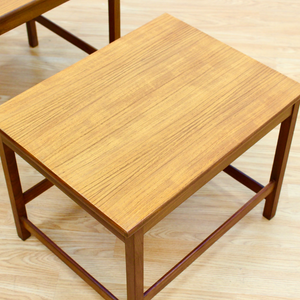 MID CENTURY DANISH TEAK NEST OF TABLES