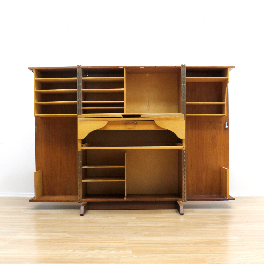 MID CENTURY MAGIC BOX HOME OFFICE DESK BY MUMENTHALER & MEIER