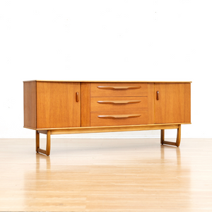 MID CENTURY 1960S TEAK CREDENZA