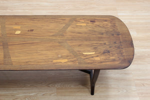 MID CENTURY LONG TOM COFFEE TABLE BY EVEREST FOR HEALS OF LONDON