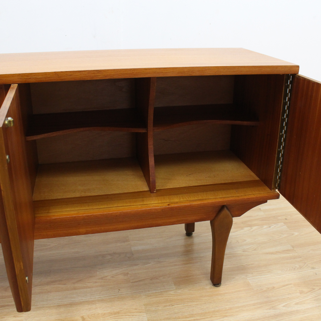 MID CENTURY TEAK CREDENZA BY JENTIQUE FURNITURE